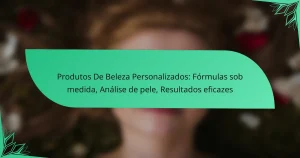 Produtos De Beleza Personalizados: Fórmulas sob medida, Análise de pele, Resultados eficazes